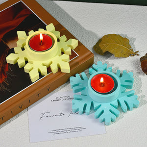 Snowflake Candle Holder Mold