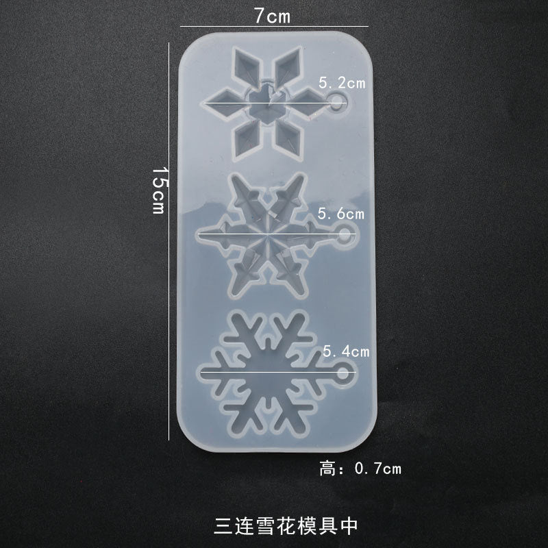 Snowflake Pendant Mold