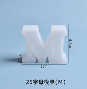 26 English Letters Mold