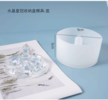 Load image into Gallery viewer, Crystal Crown Storage Box Mold
