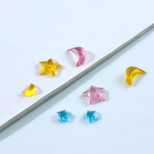 Load image into Gallery viewer, Mini Moon Star Patch Earrings Mold
