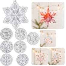 Load image into Gallery viewer, Snowflake Pendant Mold
