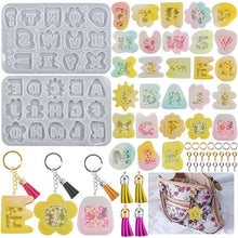 Load image into Gallery viewer, Letter Symbol Flowing Sand Silicone Mold
