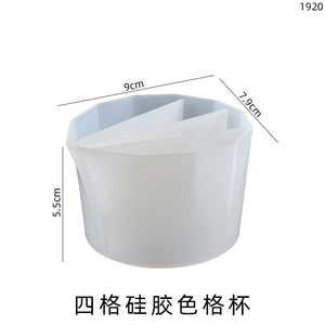 Silicone Color Separation Cup