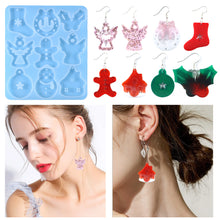 Load image into Gallery viewer, Christmas Angel Earring Mold
