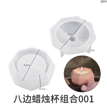 Load image into Gallery viewer, Eight Sided Candle Cup Mold
