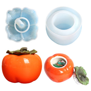 Persimmon Ruyi Storage Box Mold