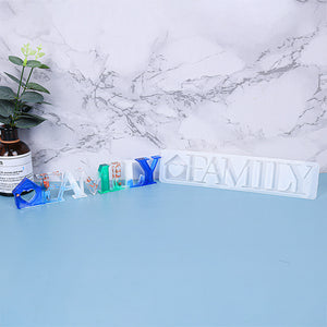 LOVE FAMILY HOME Ornaments Mold