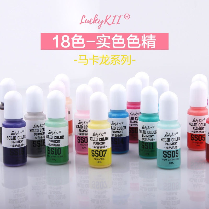 18 Colors Macaron Solid Color Pigment