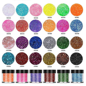 24 Color Gradient Glitter