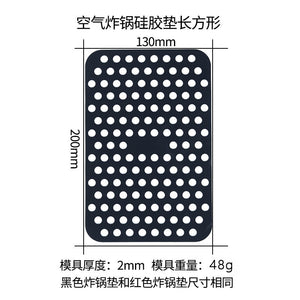 Rectangular Air Fryer Silicone Pad