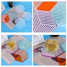 Load image into Gallery viewer, Hexagon Coaster Mold
