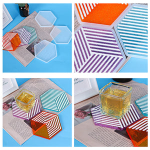 Hexagon Coaster Mold