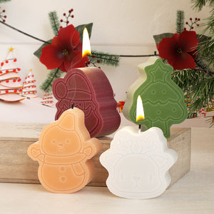 Christmas Candle Mold