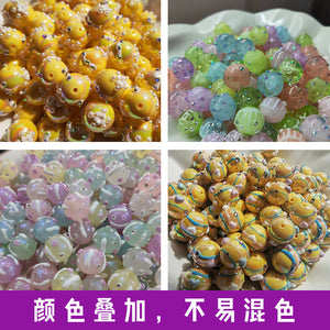 2:1 Hand Painted Beads Epoxy Resin AB