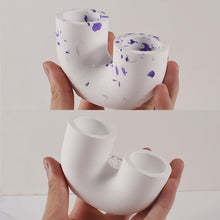 Load image into Gallery viewer, U-shaped Candle Holder Silicone Mold
