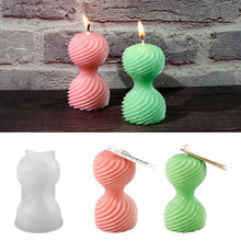 Load image into Gallery viewer, Spherical Spiral Candle Mold
