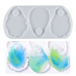 Irregular Makeup Tray Art Color Palette Mold