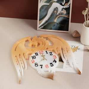 Dragon Flying Clock Mold