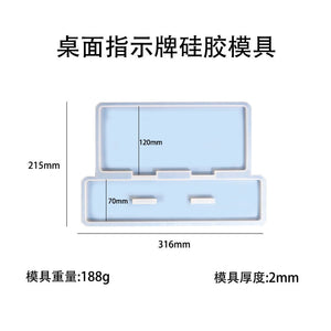 Desktop Signage Mold