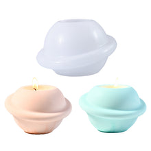 Load image into Gallery viewer, Rotates Around the Planet Candle Holder Silicone Mold
