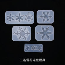 Load image into Gallery viewer, Snowflake Pendant Mold
