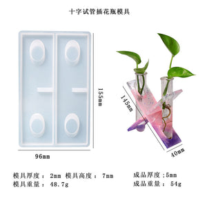 Hydroponic Test Tube Vase Mold