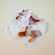 Load image into Gallery viewer, Lava Liquid Earring Pendant Silicone Mold
