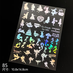 Laser Stickers Material