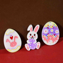 Load image into Gallery viewer, Easter Egg Rabbit Pendant Silicone Mold
