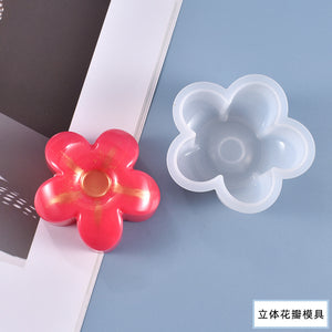 3D Petal Soap Candle Jewelry Silicone Mold