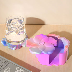 Flower Coaster Storage Box Silicone Mold