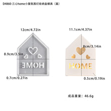 Load image into Gallery viewer, Luminous Hollow House Storage Box Silicone Mold
