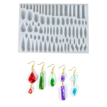 Load image into Gallery viewer, Water Drop Long Earrings Silicone Mold
