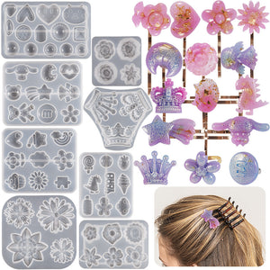 Hair Clip Sticker Mold