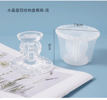 Load image into Gallery viewer, Crystal Crown Storage Box Mold
