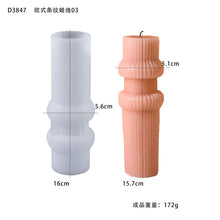 Load image into Gallery viewer, Nordic Style Geometric Styling Candle Mold
