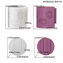 Load image into Gallery viewer, Multiple Wall Mounted Succulent Vases Silicone Mold
