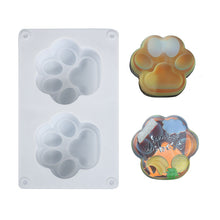 Load image into Gallery viewer, Cat Paw Silicone Pendant Mold
