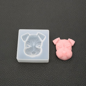 4 Emoji Bear Cat and Dog Mold