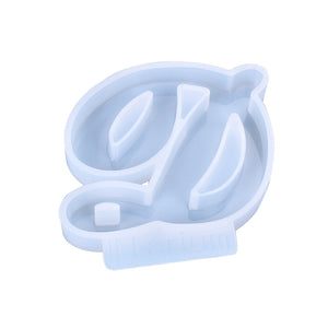 IN Version 26 Letter Pendant Set Silicone Mold