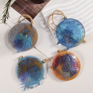 Round Marine Animal Pendant Mold