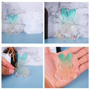 Christmas Rabbit Silicone Mold