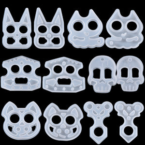 Multiple Animal Self Defense Fist Clasp Silicone Mold