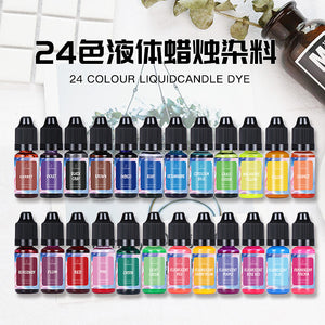 24 Colors Candle Colorant Pigment Set