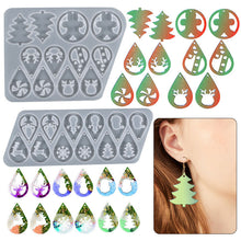 Load image into Gallery viewer, Christmas Series Earring Pendant Silicone Mold
