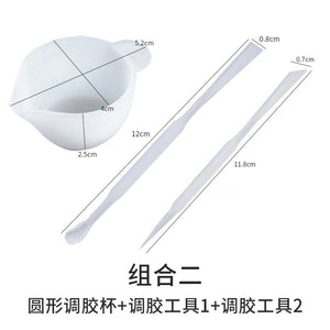 Silicone Mixing Cup Stirring Rod