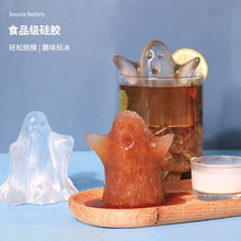 Load image into Gallery viewer, Halloween Ghost Ice Block Silicone Mold
