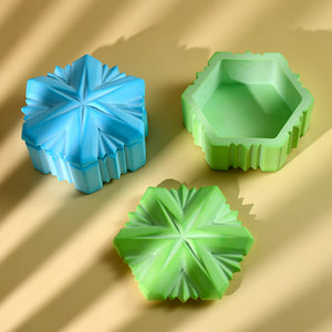 Star Stacking High Storage Silicone Mold