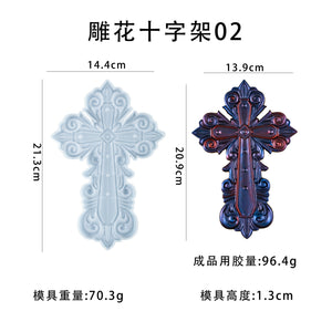 Carved Cross Mold